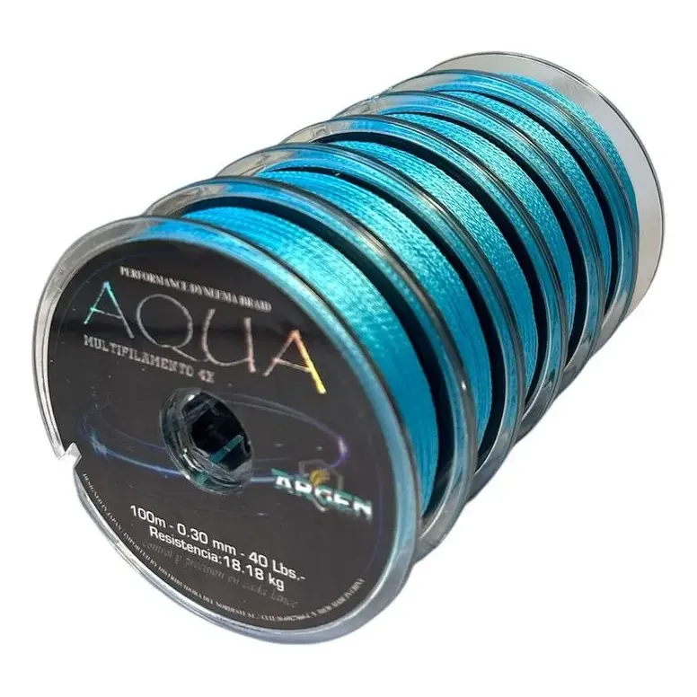 MULTIFILAMENTO ARGENFISH AQUA 0.30MM X100 C/U