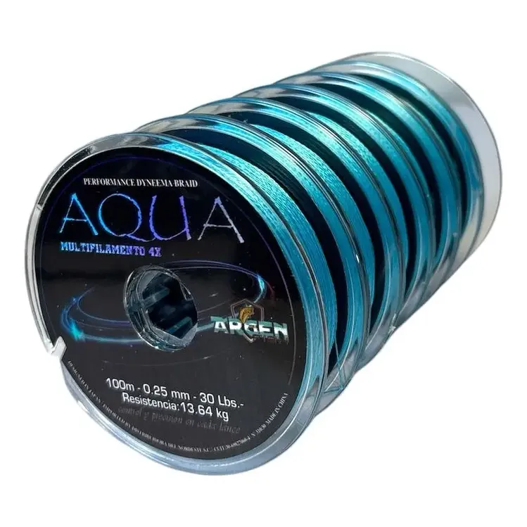 MULTIFILAMENTO ARGENFISH AQUA 0.25MM X100 C/U