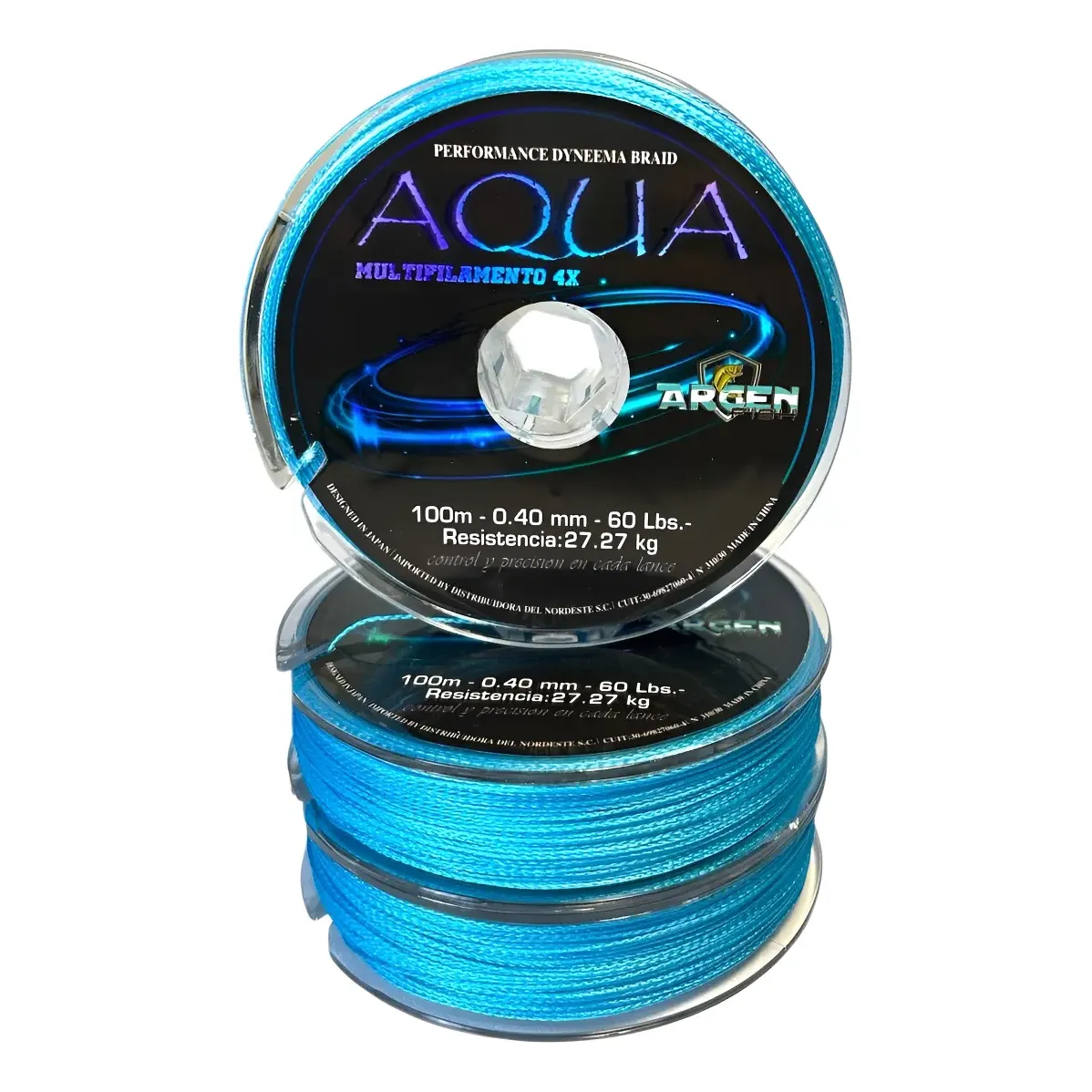 MULTIFILAMENTO ARGENFISH AQUA 0.40MM X100 C/U