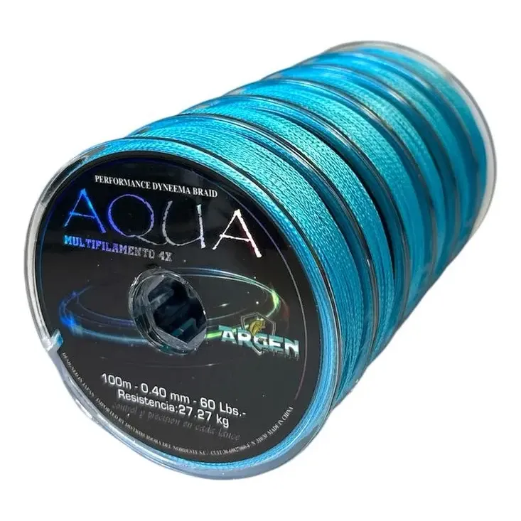 MULTIFILAMENTO ARGENFISH AQUA 0.40MM X100 C/U