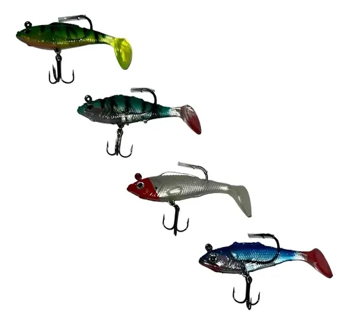 SEÑUELOS MYSTIX LATEX 5558 8CM 14GR. (S.X4)