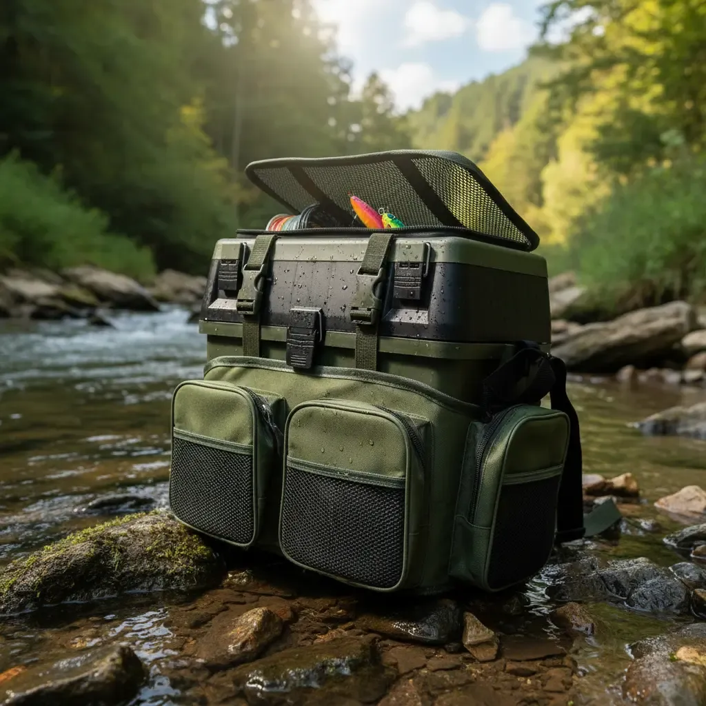 CAJAS MYSTIX XD102 VERDE CON FUNDA MOCHILA VERDE