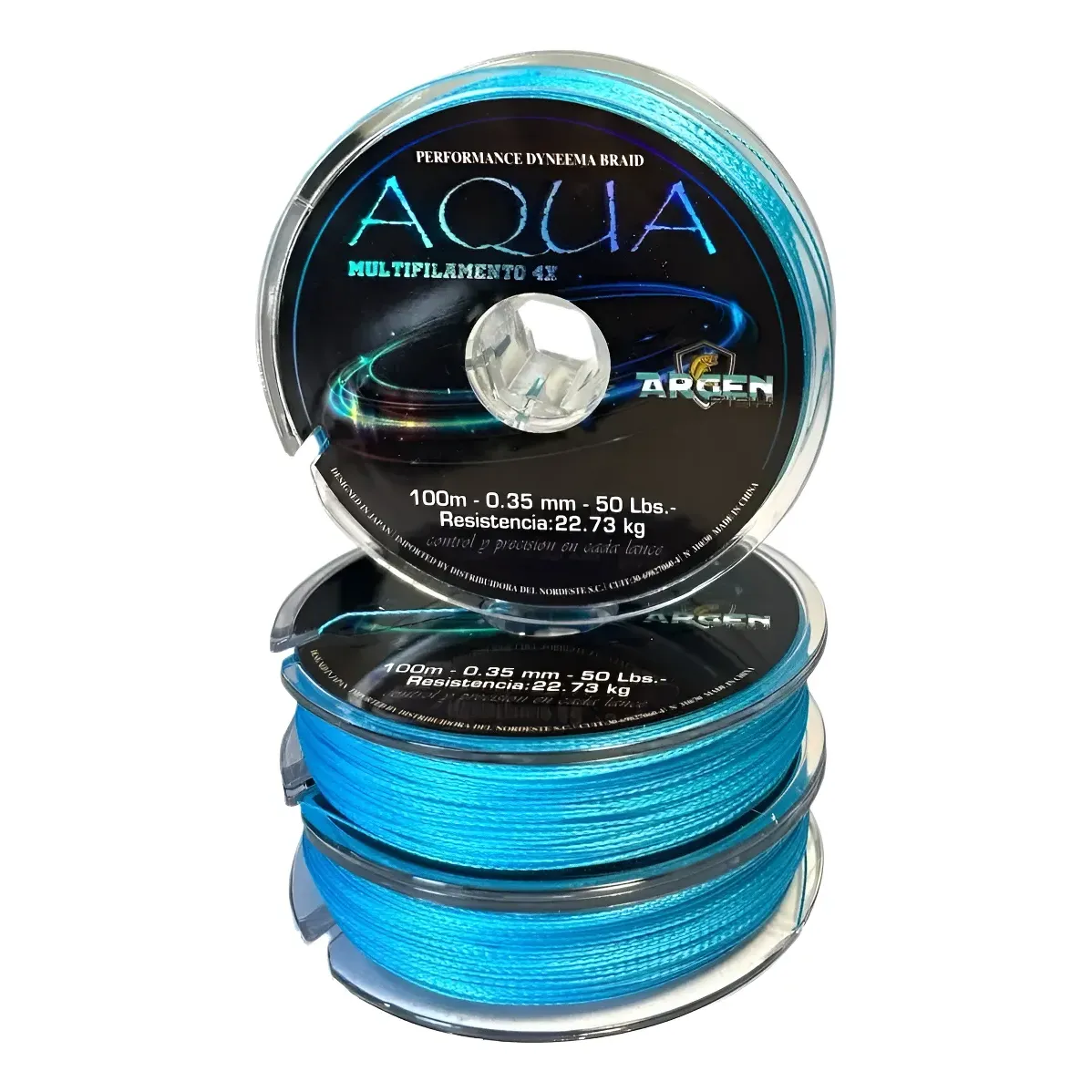 MULTIFILAMENTO ARGENFISH AQUA 0.35MM X100 C/U
