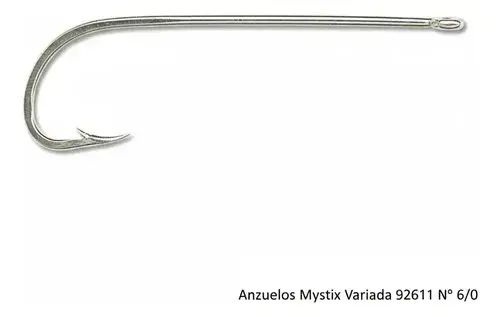 ANZUELOS MYSTIX DN VARIADA/DN92611 Nº 06/0 X100