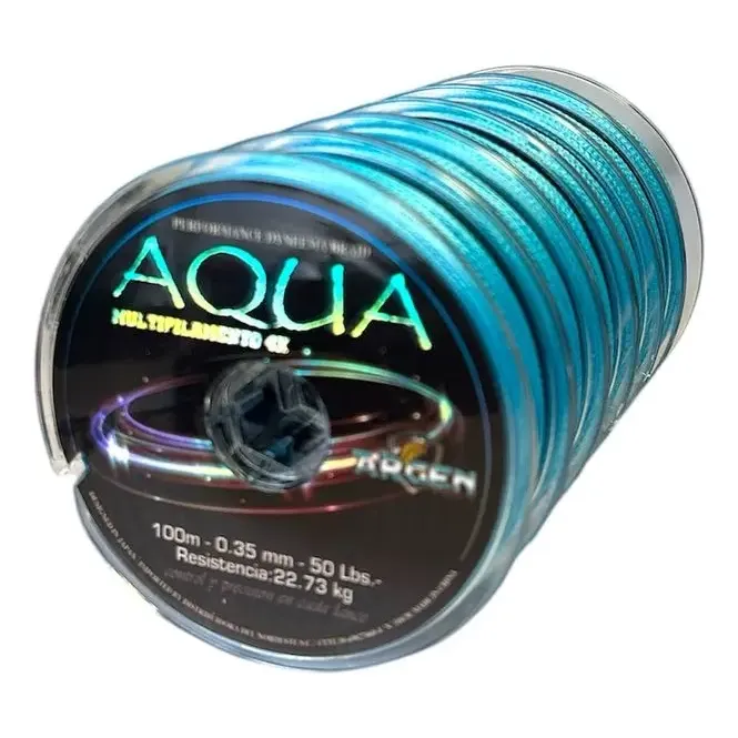 MULTIFILAMENTO ARGENFISH AQUA 0.35MM X100 C/U
