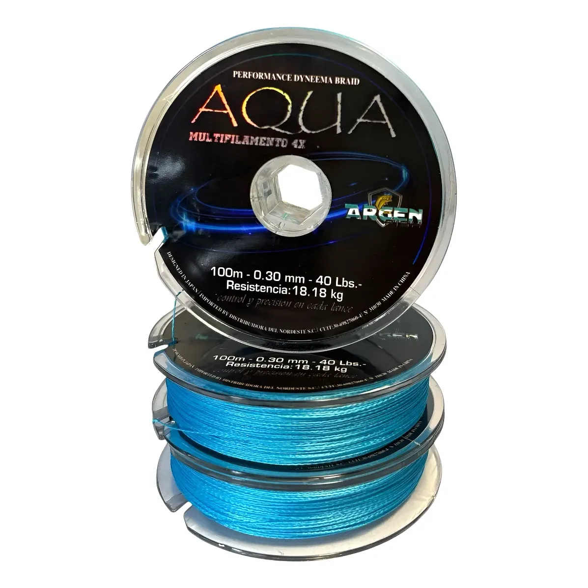 MULTIFILAMENTO ARGENFISH AQUA 0.30MM X100 C/U
